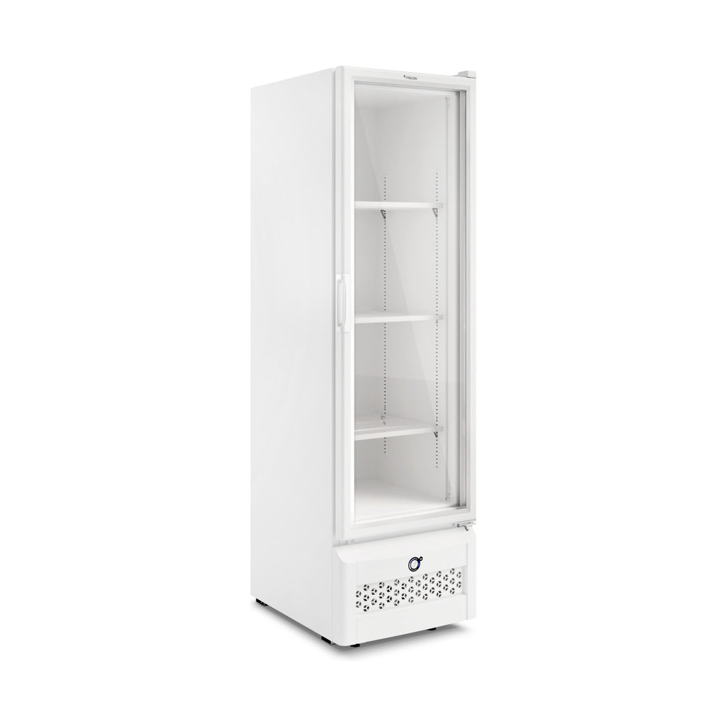 Freezer Conservador Fricon VCET 284 tripla ação porta de vidro branco 284L 220V para padaria e supermercado - vista 2
