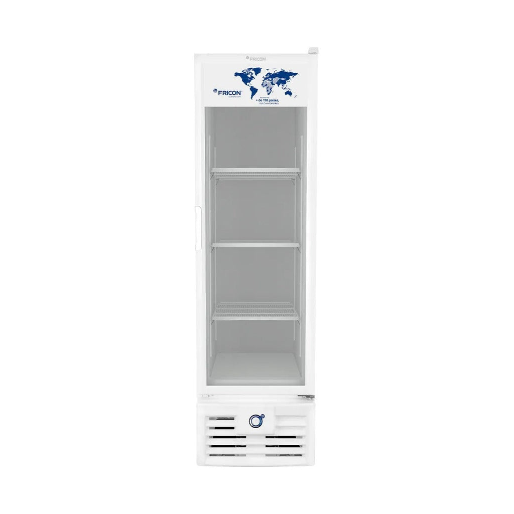 Freezer Conservador Fricon VCET 284 tripla ação porta de vidro branco 284L 220V para padaria e supermercado - vista 4