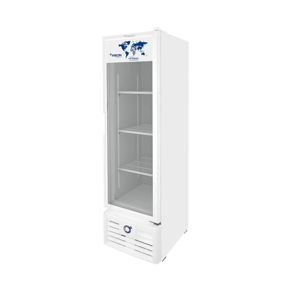 Freezer Conservador Fricon VCET 284 tripla ação porta de vidro branco 284L 220V para padaria e supermercado - vista 6