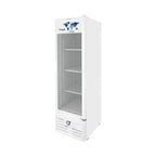 Freezer Conservador Fricon VCET 284 tripla ação porta de vidro branco 284L 220V para padaria e supermercado - vista 6