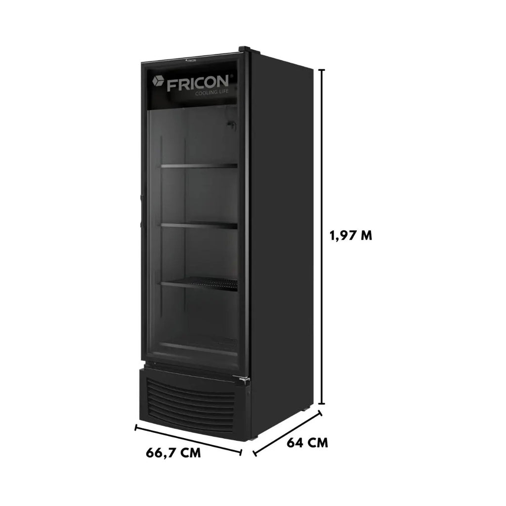 Cervejeira Vertical Fricon VCFC 569 V Total Black 220V - vista 4