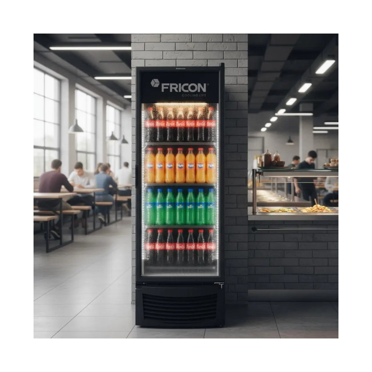 Cervejeira Vertical Fricon VCFC 569 V Total Black 220V - vista 5