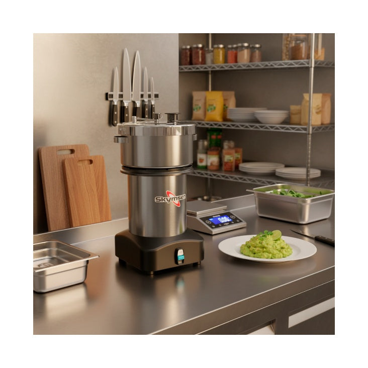 Skymsen Cutter Skymsen CR-4 Inox 220V profissional açougue — vista 2