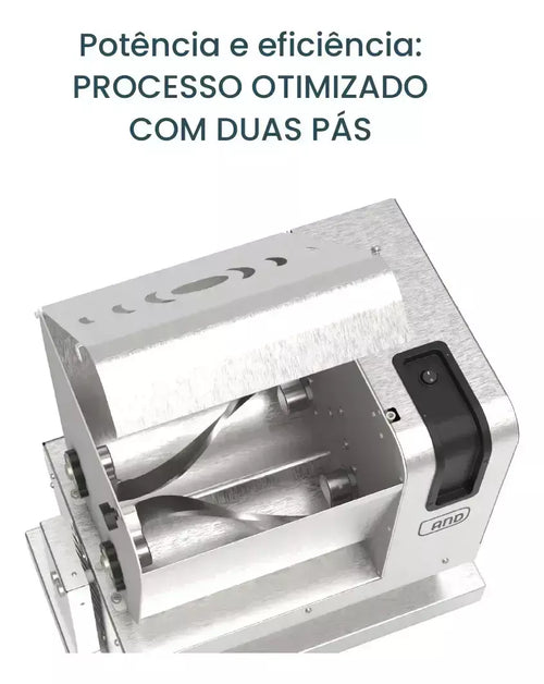 Amassadeira Semi Rápida Anodilar Semi Rápida Branco 5kg 127V/220V (Bivolt) Monofásico masseira horizontal profissional padaria pizzaria - vista 2