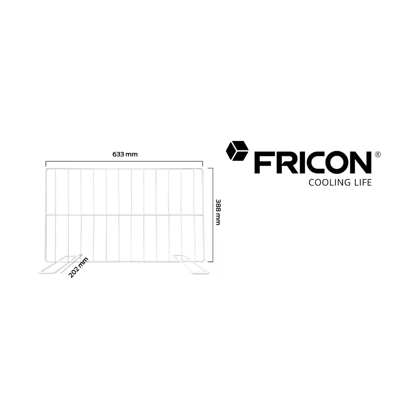 Divisória Fricon IHB 568 Branca para refrigeração comercial - vista 2