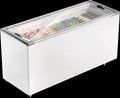 Freezer conservador horizontal Fricon HCED 550 V branco com duas tampas de vidro