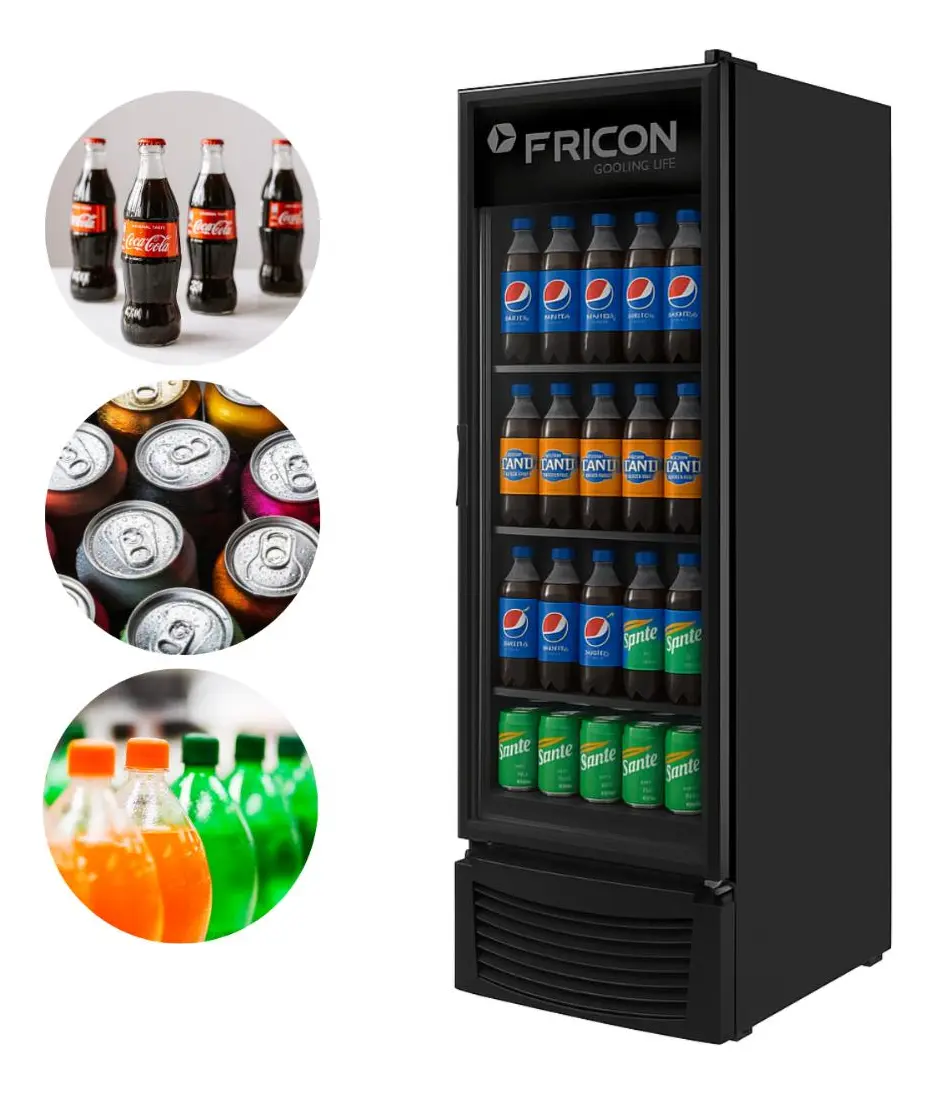 Cervejeira Vertical Fricon VCFC 569 V Total Black 220V - vista 3