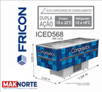 Ilha Fricon ICED 568 — ficha técnica e dimensões