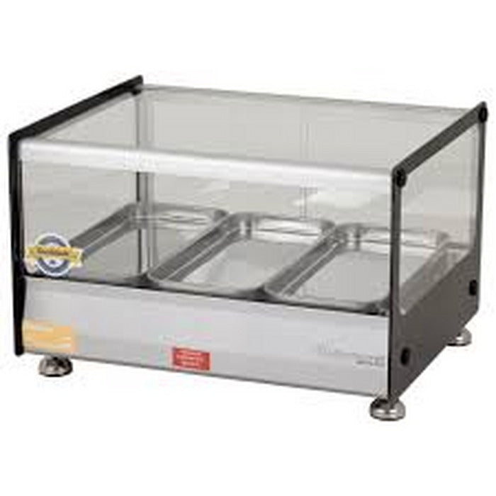 ESTUFA ONIX 3 BANDEJAS EM LINHA 220V - Vista frontal profissional