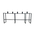 Estrutura Berco para 5 Lixeiras 40 60 100 Litros Lar Plasticos - Suporte Coleta Seletiva CONAMA