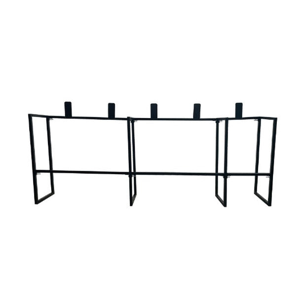 Estrutura Berco para 5 Lixeiras 40 60 100 Litros Lar Plasticos - Suporte Coleta Seletiva CONAMA