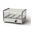 Estufa Marchesoni Onix 3 Bandejas 220V — Vista frontal com bandejas expostas para salgados