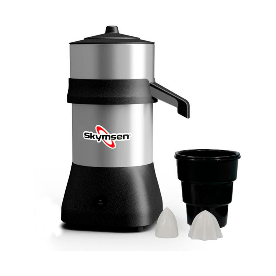 Extrator Skymsen EX aço inox bivolt 220W — embalagem e dimensões