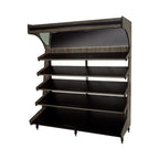 Cristal Aço Expositor Cristal Aço 1.400×2.150mm supermercado — vista 4