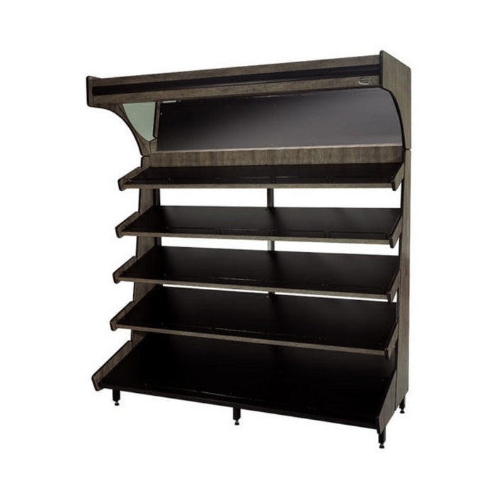 Cristal Aço Expositor Cristal Aço 1.400×2.150mm supermercado — vista 4