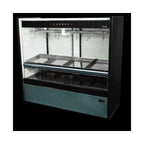 Expositor de Carne Termisa FTPM 150 1,50m preto 220V vitrine açougue aço inox 304 para carnes aves peixes resfriados - vista 4