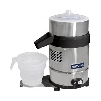 Extrator de Suco BIMG ESP 0,25 CV — detalhe mecanismo espremedor inox polido