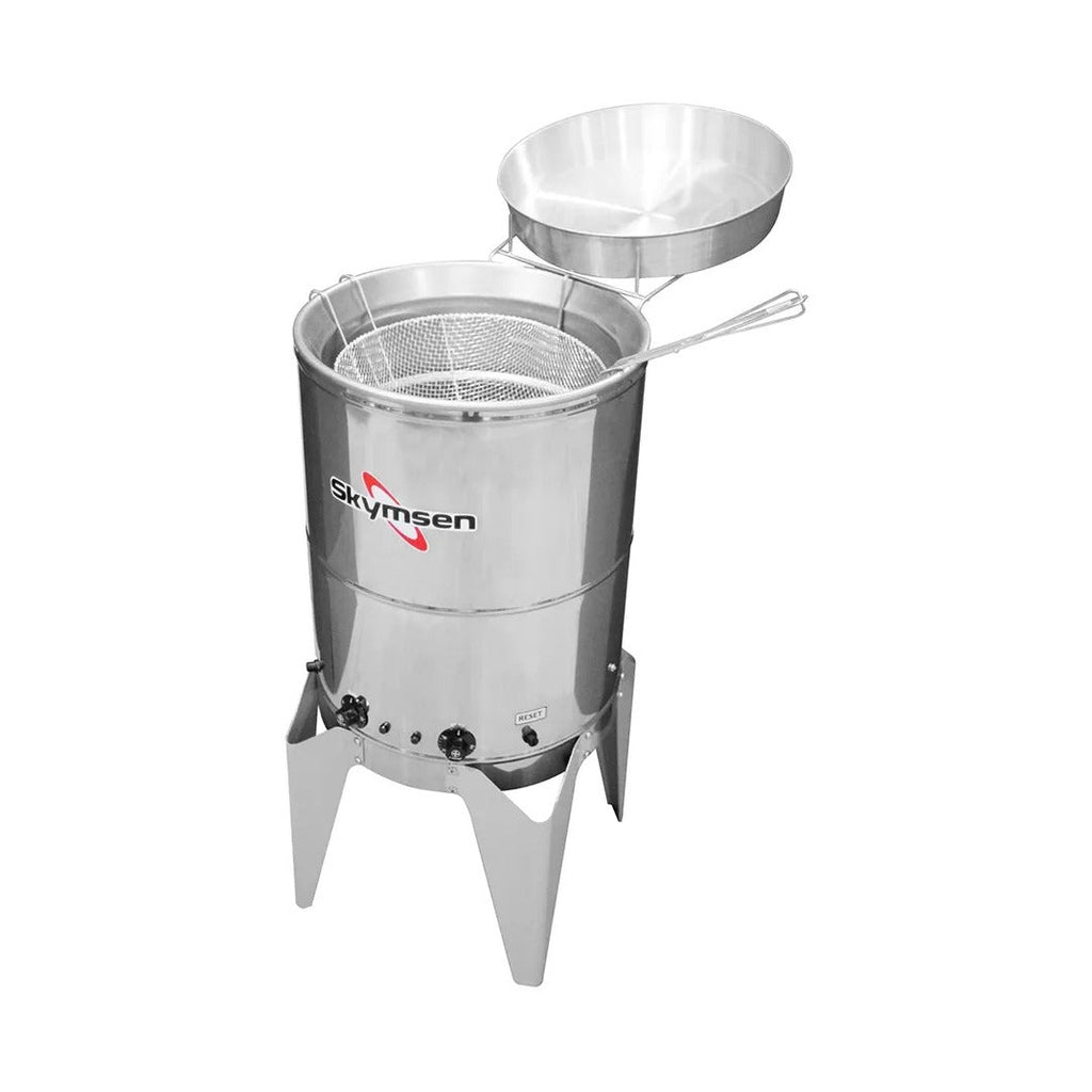 Skymsen Fritadeira Elétrica Skymsen FC8-N 220V Inox restaurante — vista 5