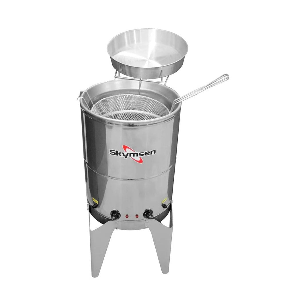 Skymsen Fritadeira Elétrica Skymsen FC8-N 220V Inox restaurante — vista 6
