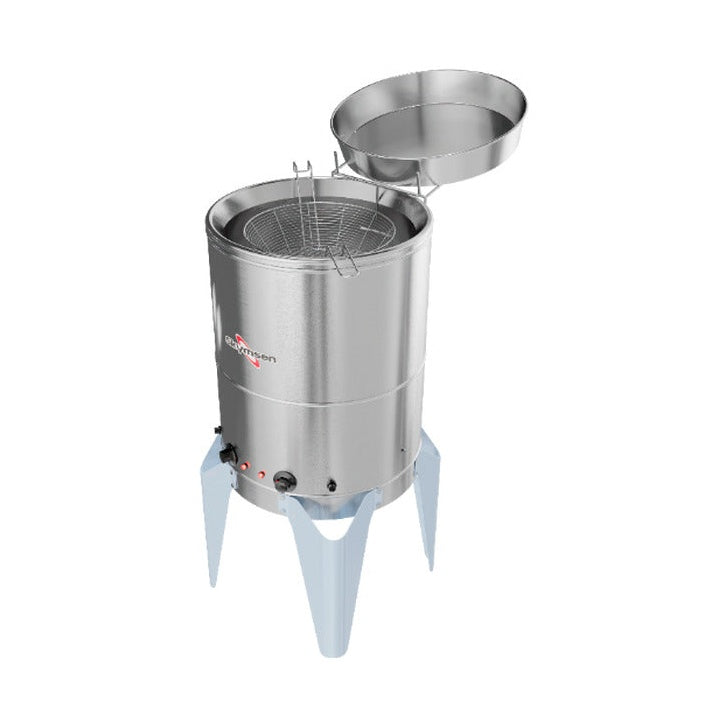 Skymsen Fritadeira Elétrica Skymsen FC8-N 220V Inox restaurante — vista 8