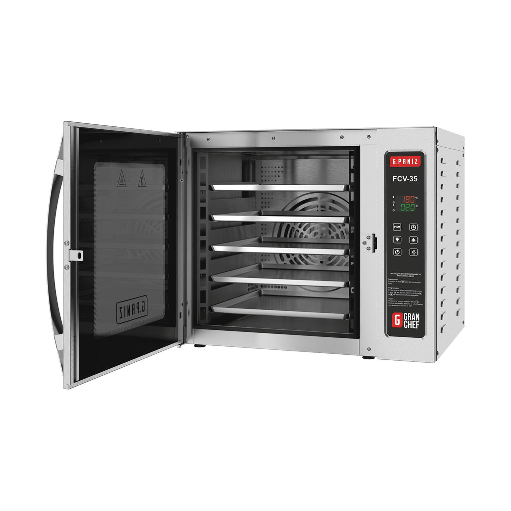 Forno de Convecção Compacto G.Paniz FCV 35 220V Monofásico industrial padaria - vista 7