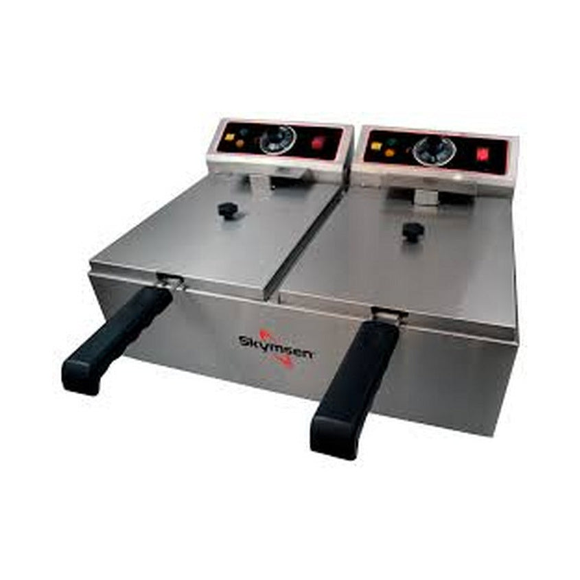 Skymsen Fritadeira Elétrica Skymsen FED-20-N 220V Inox restaurante — vista 3