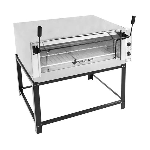 Forno Industrial Elétrico de Lastro Compacto Venâncio FERI90 Roma Inox 220V Monofásico industrial padaria - vista 1