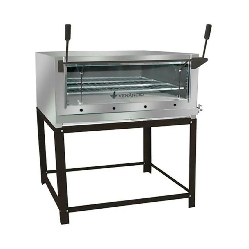 Forno Industrial a Gás GLP Venâncio FIRI110 Roma Inox 100% gás GLP industrial padaria pizzaria - vista 2
