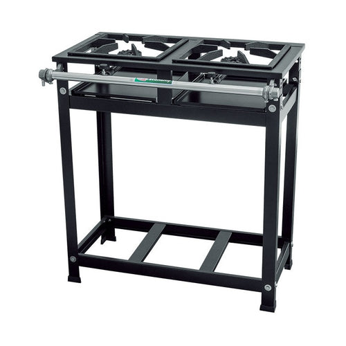 Fogão Industrial 2 Bocas Cristal Aço — Compacto para Bar e Lanchonete