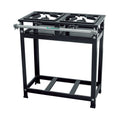 Fogão Industrial 2 Bocas Cristal Aço — Compacto para Bar e Lanchonete