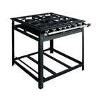 Fogão Industrial Cristal Aço Economy 4 Bocas 30x30 Baixa Pre - vista 2