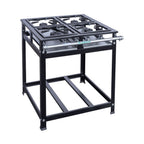Fogao 4B 40x40 QS Inox AP Master