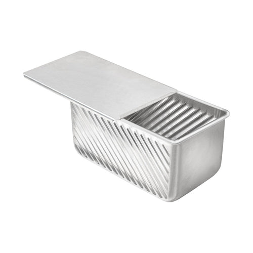 Forma Confeitaria Imeca 30x10x10cm forma industrial aço inox pão de forma bolo assados padaria confeitaria - vista 1