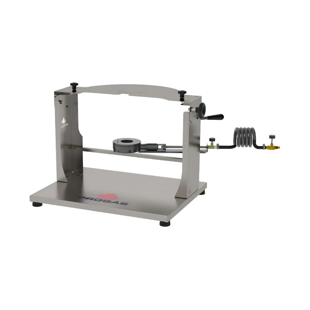 GIRAMOG-21 Suporte Giratório com Queimador Progás — Base Inox para Misturador MogMix PRMOG-21