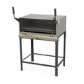 Forno refratário a gás Progás PRP-860 inox com cavalete e porta guilhotina