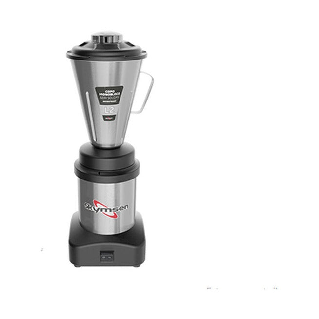 Liquidificador Comercial Inox Skymsen L2 127/220V Monofásico - Vista frontal profissional