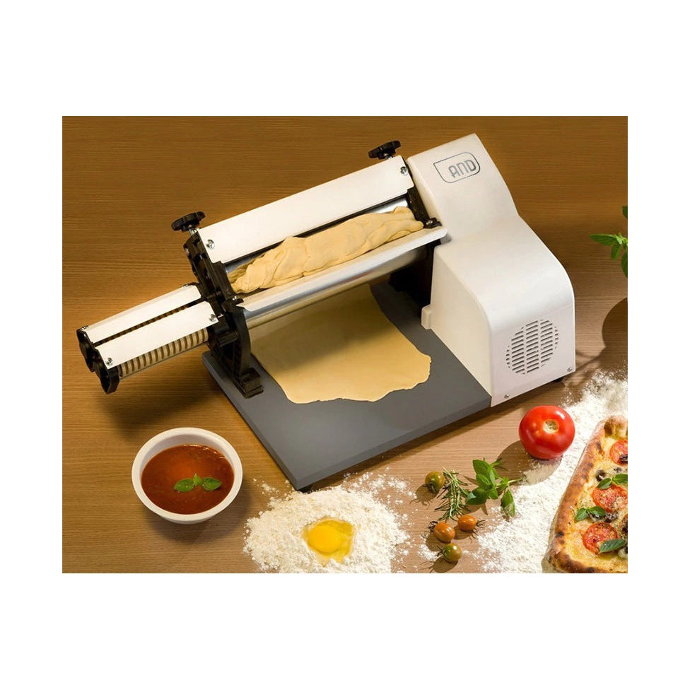 Laminador Industrial Massas Anodilar 28cm cortador 220V cinza carenagem ABS padaria pizzaria pastelaria - vista 2