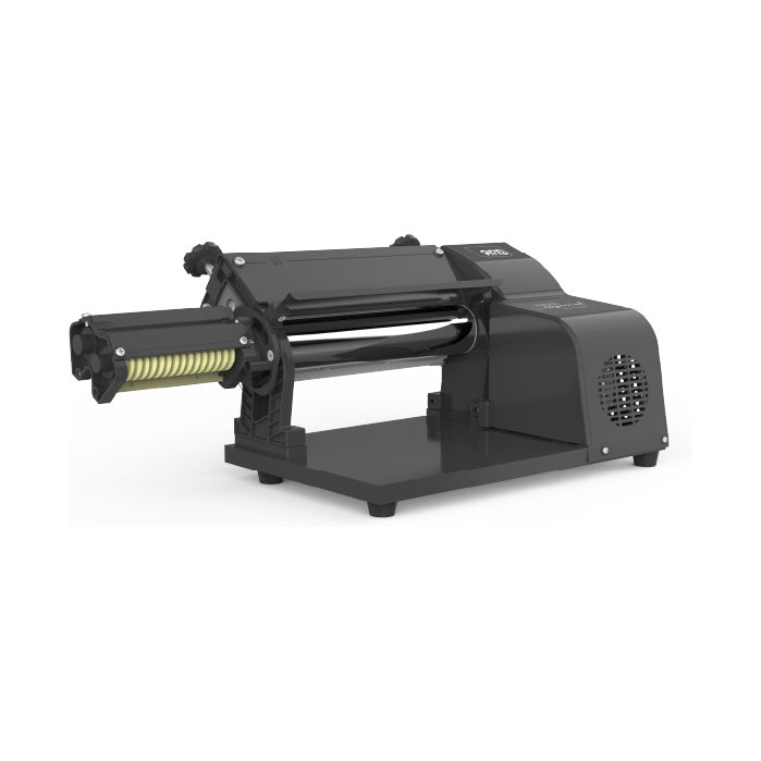 Laminador Industrial de Massas Anodilar 28cm com cortador 220V carenagem ABS nero cromado padaria pizzaria pastelaria - vista 1