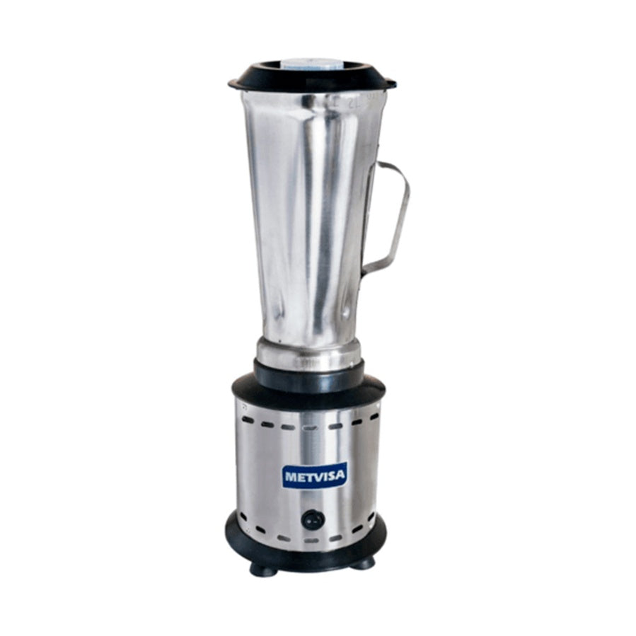 Liquidificador Industrial Alta Rotacao 2 Litros BIMG 1000W 18000 RPM Inox - Vista frontal profissional