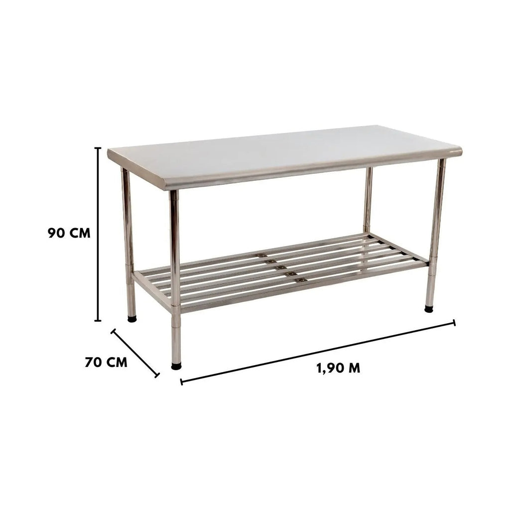 Imeca Mesa Inox Imeca — Mesa de Trabalho em Aço Inox para Cozinha Industrial — imagem 1