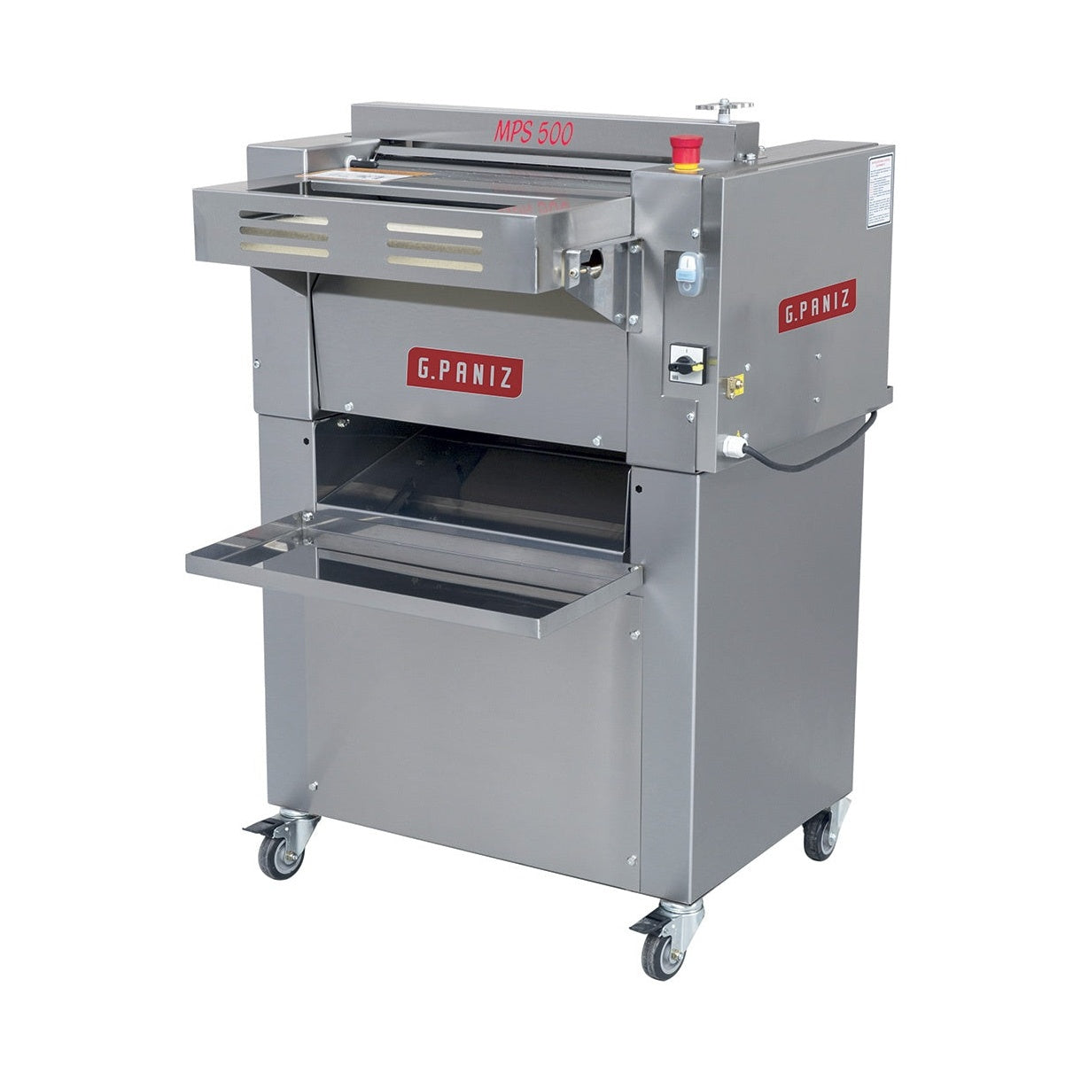 Modeladora de Pães G.Paniz MPS 500 cilindro 50cm motor 1/4CV pães até 500g acabamento epóxi profissional padaria - vista 2