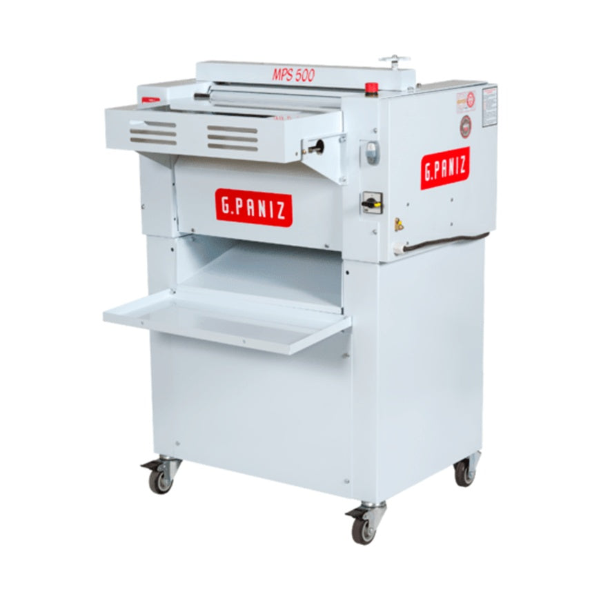 Modeladora de Pães G.Paniz MPS 500 cilindro 50cm motor 1/4CV pães até 500g acabamento epóxi profissional padaria - vista 3