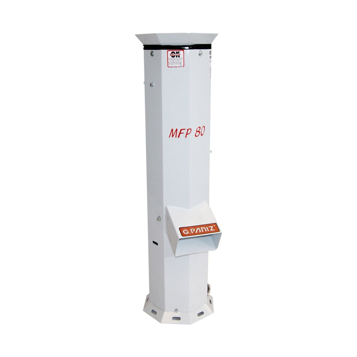 Moinho de Pão G.Paniz MFP 80 Bivolt 80 kg/h farinha de rosca motor 1CV 3450 RPM padaria - vista 2