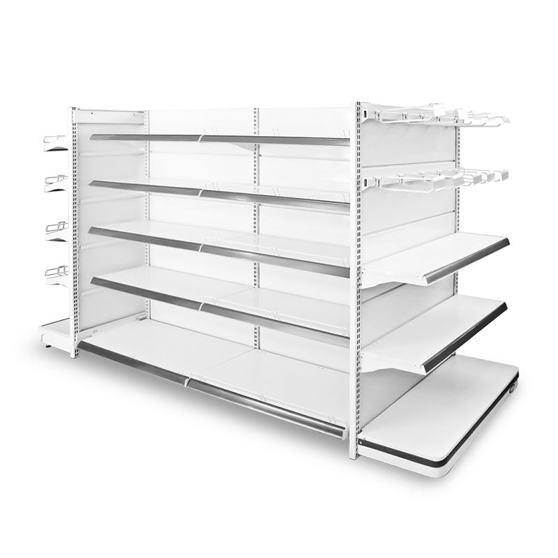 Chapéu de Iluminação 920x350mm Light Cristal Aço — Vista lateral