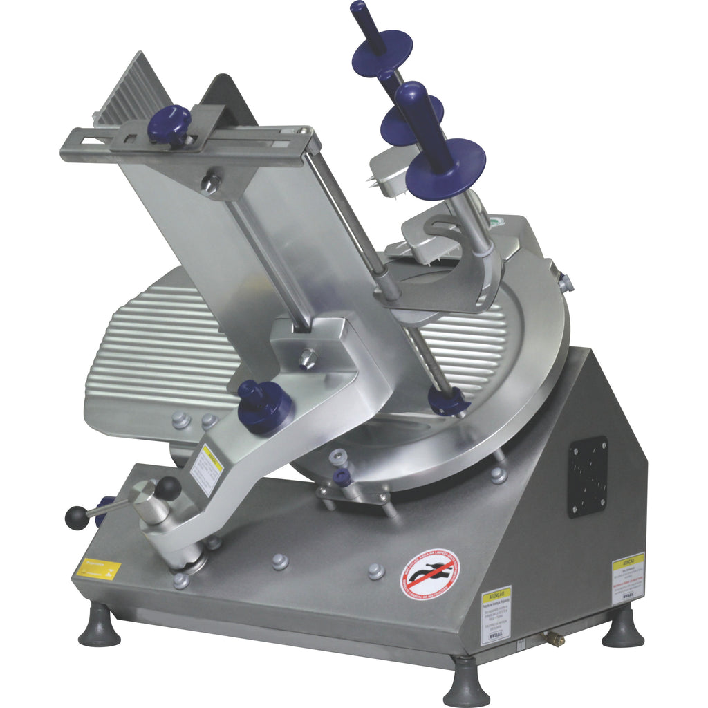 Cortador de Frios Automatico Gural AXT-33I Inox Bivolt - Vista frontal profissional