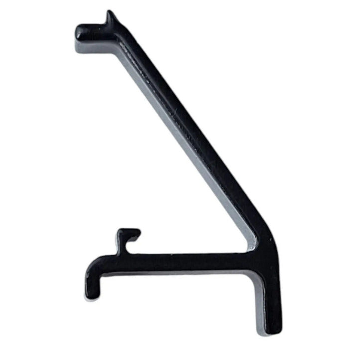 Clip para Cremalheira 2mm Alumínio Preto Imbera — Peça de Reposição para Expositores Refrigerados