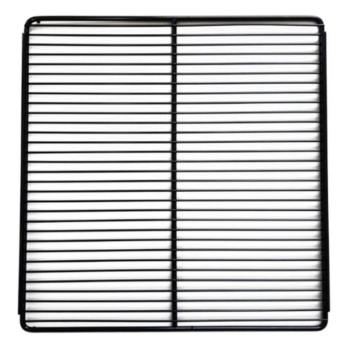 Prateleira Grade Original Imbera CP VR08 Preta - Reposição Expositor Vertical - Vista frontal