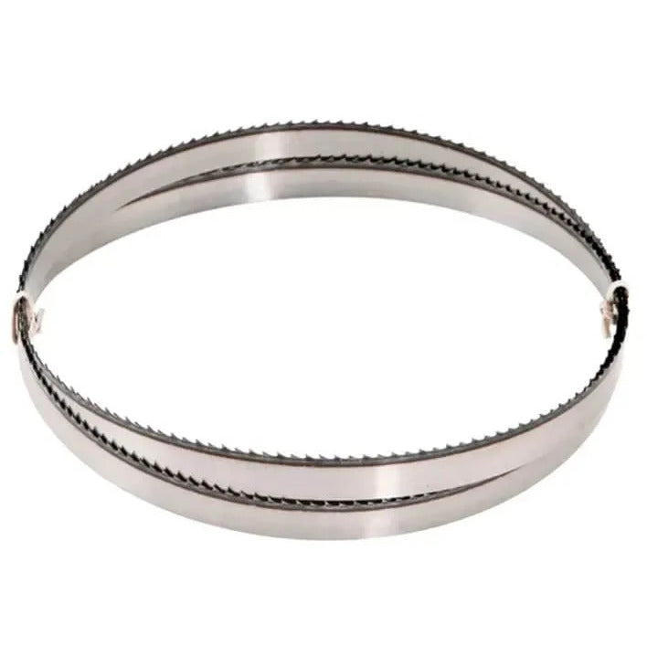 Lamina de Serra Fita Meatkutter 2,18m Aco Carbono - Vista frontal profissional