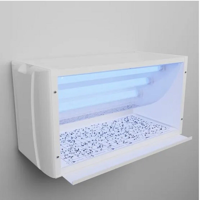 Armadilha Adesiva Lateral Force 60 Branca para Insetos Voadores Bivolt - Vista frontal profissional