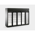 Expositor auto serviço Fricon ACFM 2100 Padrão com 5 portas de vidro